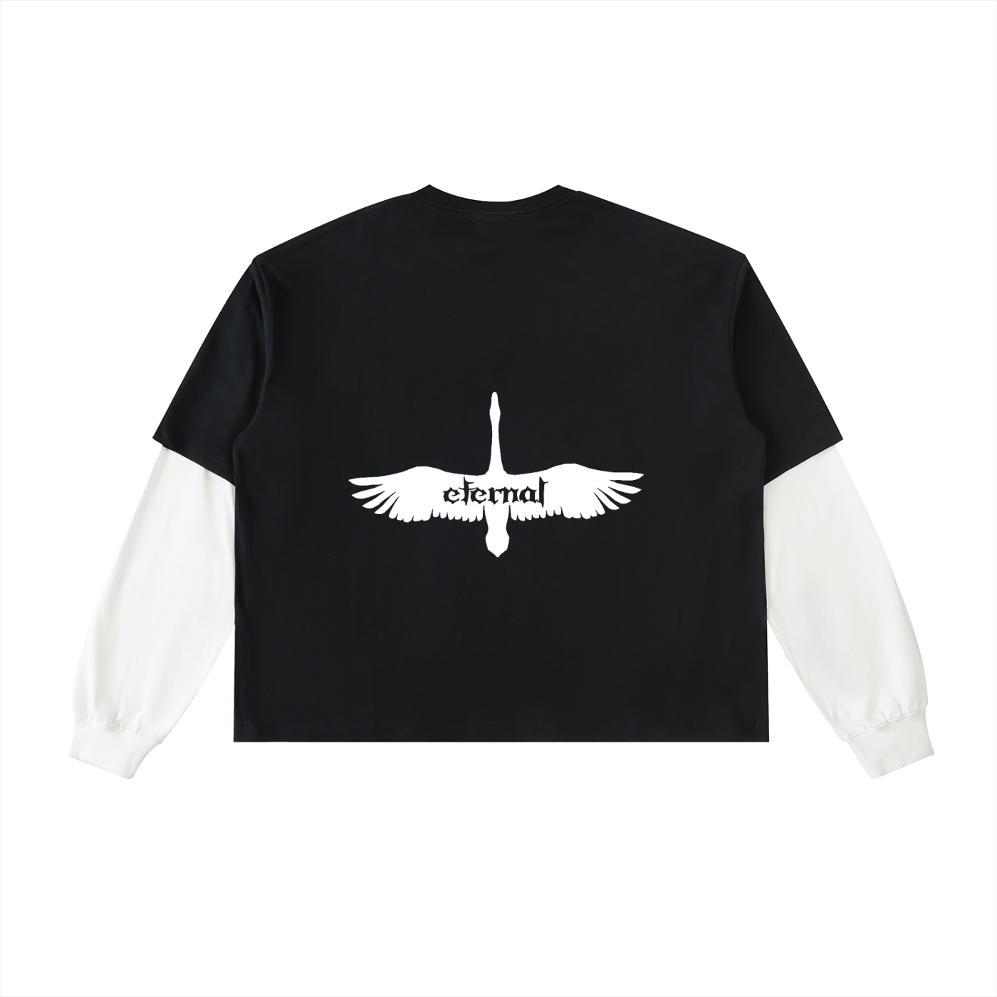 EternalGoose Layered Contrast Sleeve Tee