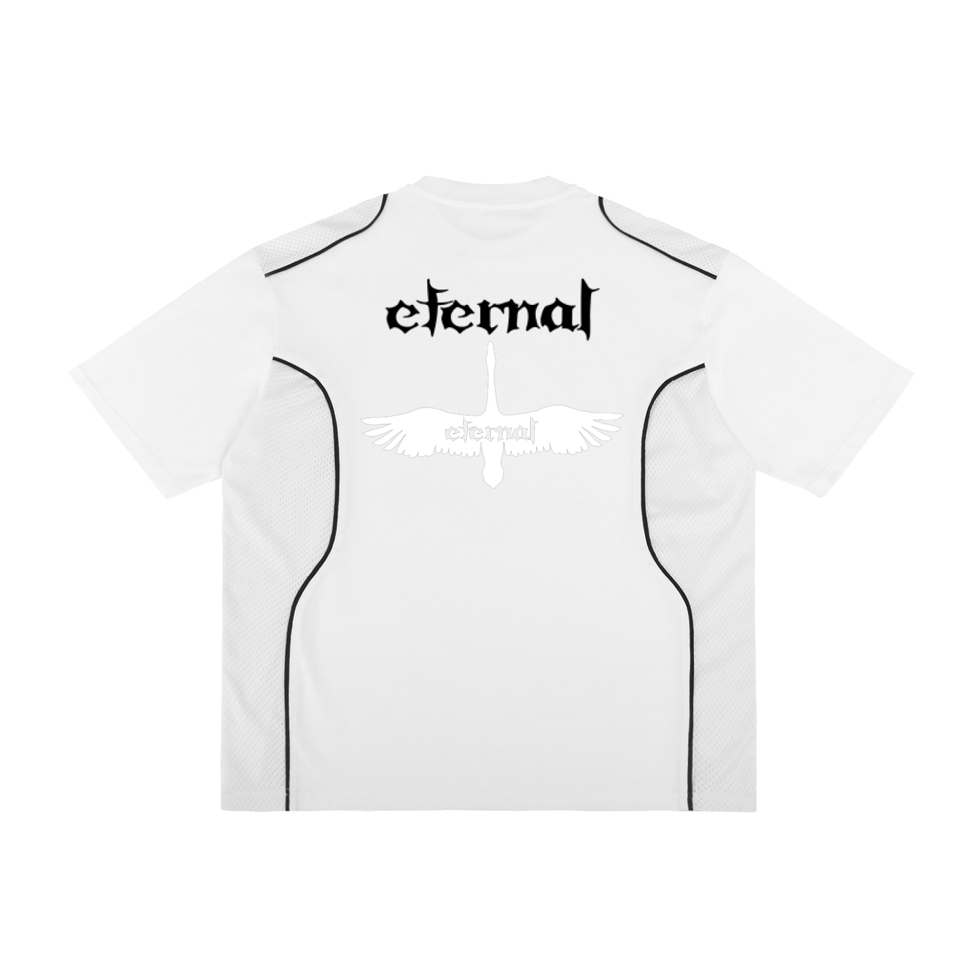 EternalGoose Contrast Piped Panel T-Shirt